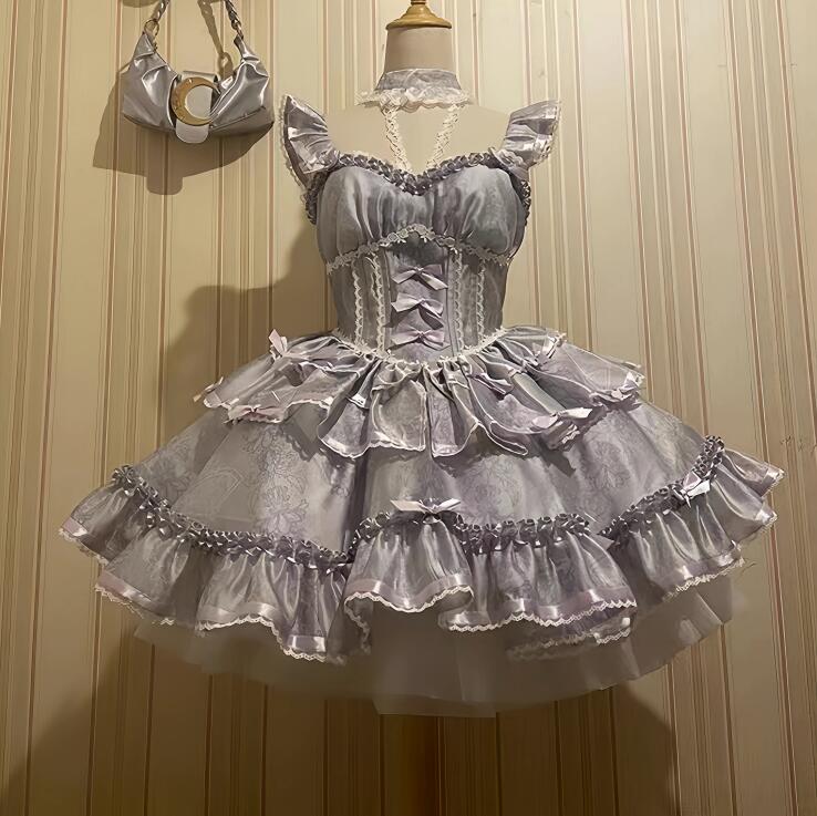 楽天市場】LOLITA ロリータ バレエ風 舞姫/ワンピース JSK OP ゴスロリ