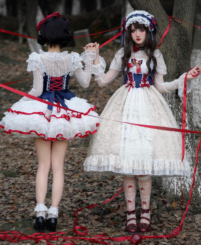 楽天市場】LOLITA ロリータ /白雪姫ドレス//ワンピース JSK ゴスロリ
