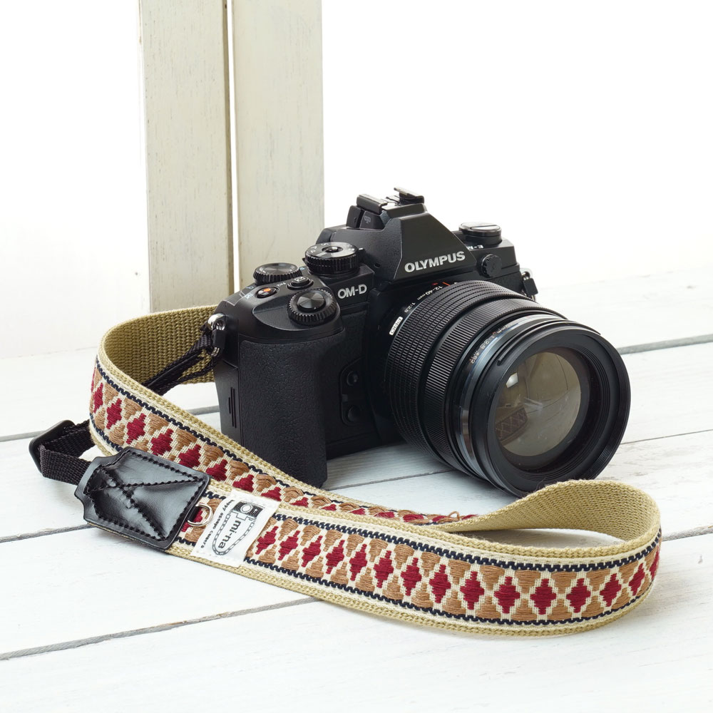 楽天市場】カメラストラップ 一眼レフ かわいい おしゃれ mi-na ミーナ