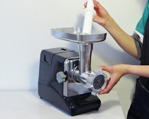 楽天市場】電動ミンサー SG-50 (3種プレート＋ソーセージ