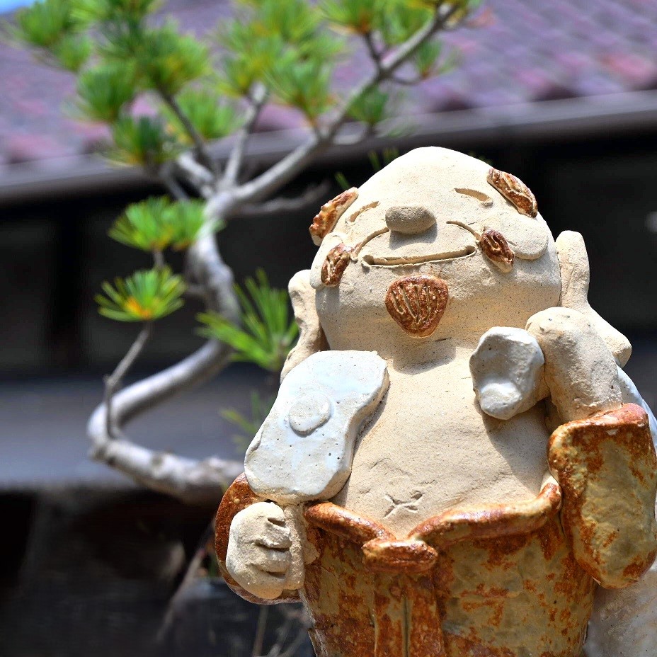 楽天市場】手作り信楽七福神 布袋尊 契此幸福 無病息災 商売繫盛 夫婦