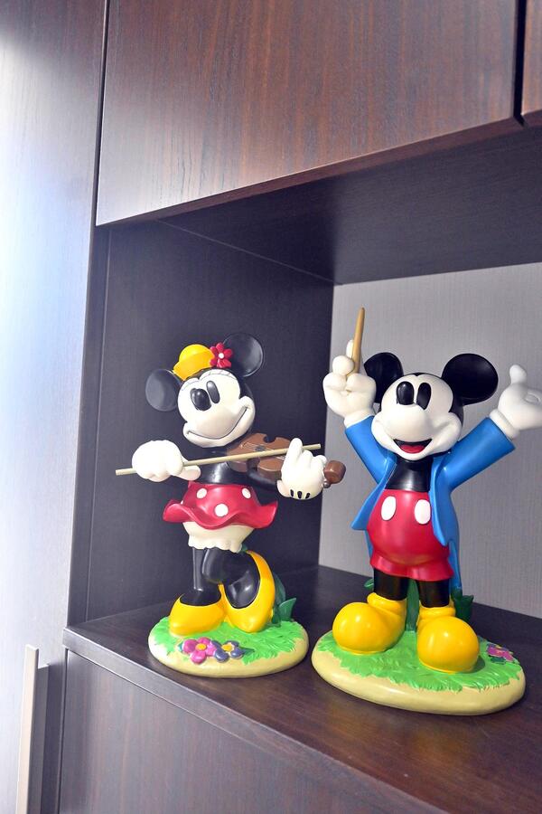 楽天市場】※台座に小さな傷穴あり(ミニーマウス)ミッキーマウス ミニー