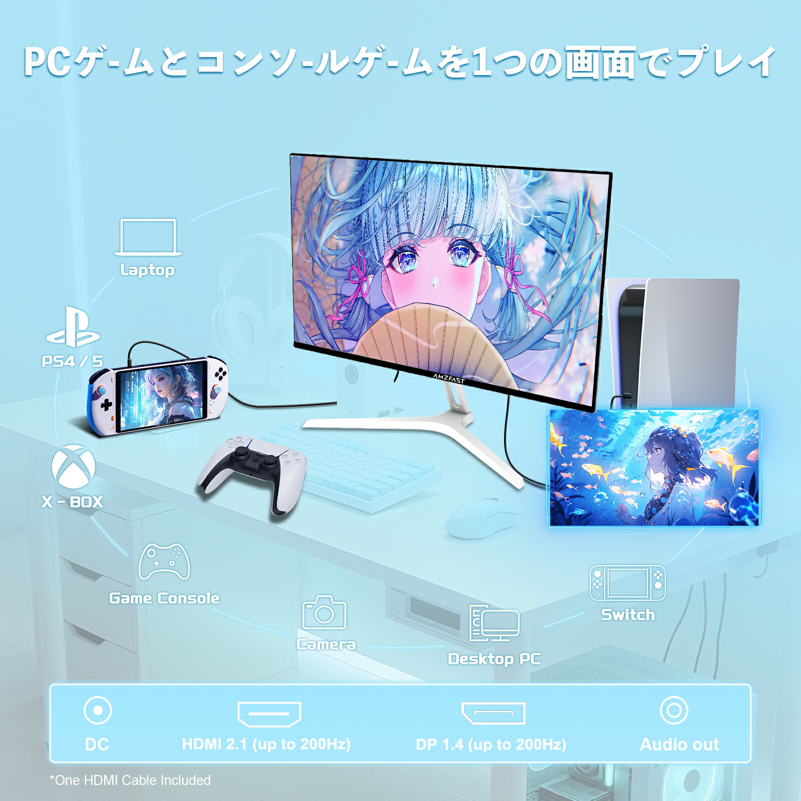 楽天市場】【SS期間限定】20%OFF☆ポイント5倍！☆白色 ゲーミング