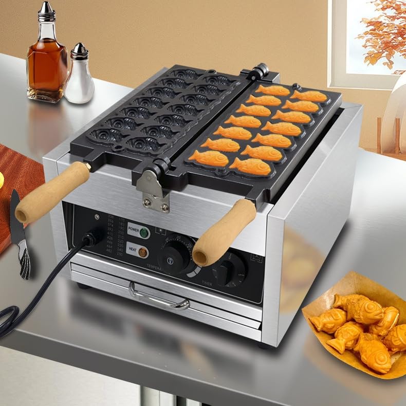 楽天市場】『ポイント4倍!2月限定!』たい焼き機 たい焼き機 家用 商業