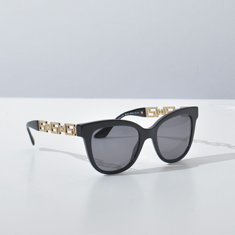 楽天市場】ヴェルサーチ サングラス レディース グリーク ゴールド