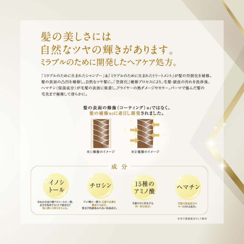 楽天市場】【公式】ミラブルzero美髪ケアセット（ミラブルzero＋