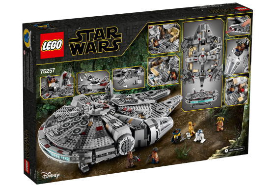 楽天市場】レゴ スターウォーズ 75257 ミレニアム・ファルコン : 未来