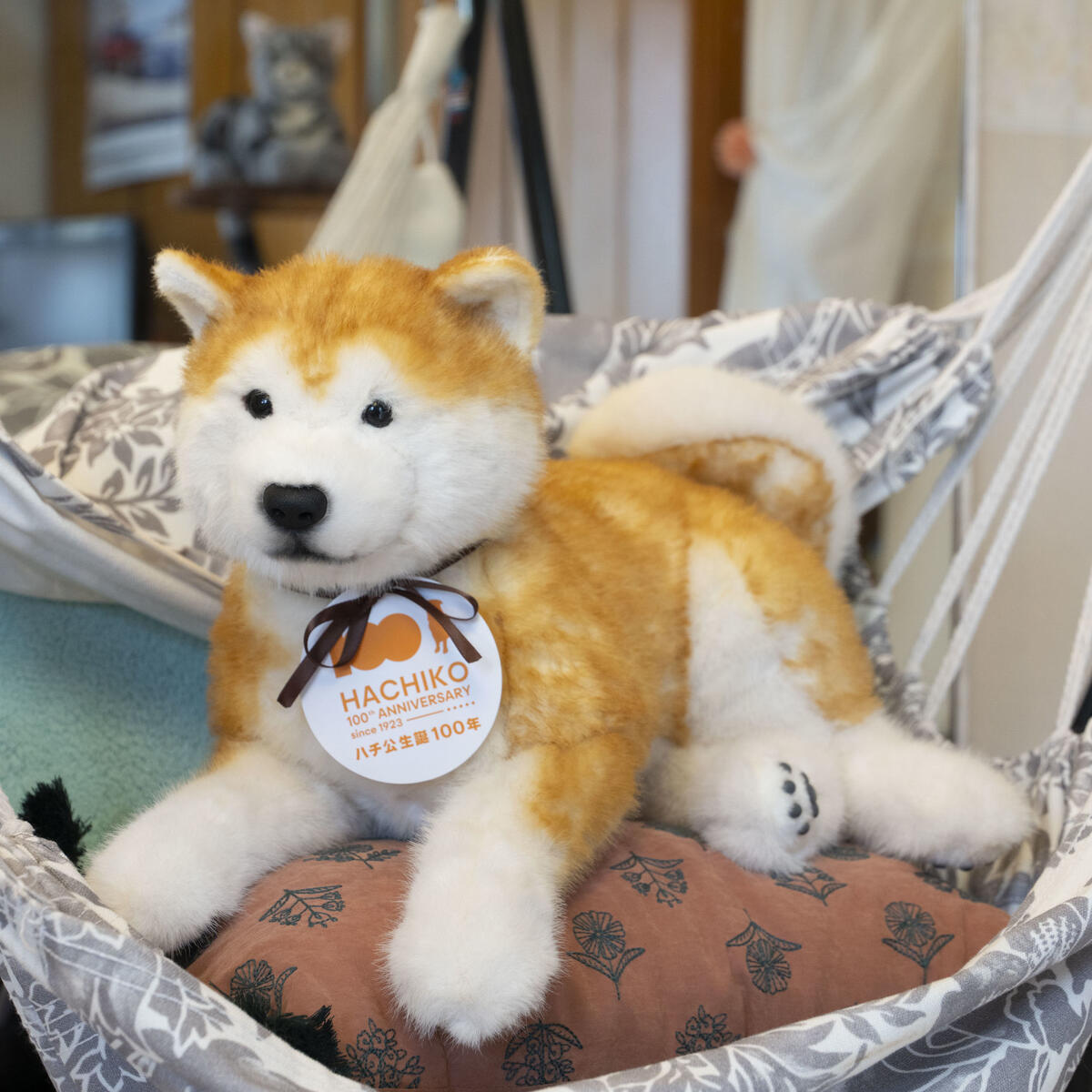 楽天市場】なでなでワンちゃん秋田犬HACHI - EX : 三つ葉ショッププロ