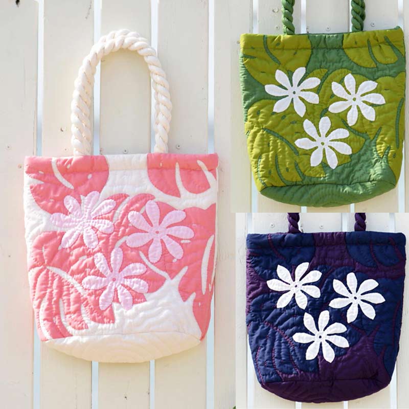 楽天市場】ハワイアン キルト キット バッグ 初心者 ハワイアンキルト