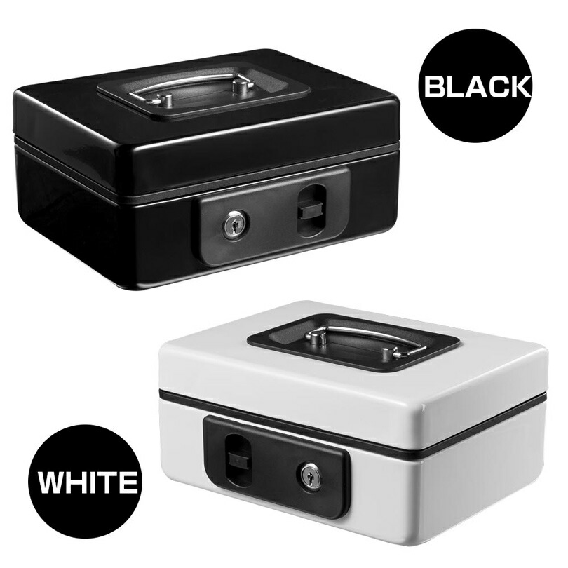 楽天市場】スチール製 鍵付き 手提げ金庫 A6サイズ 小型金庫 ミニ金庫