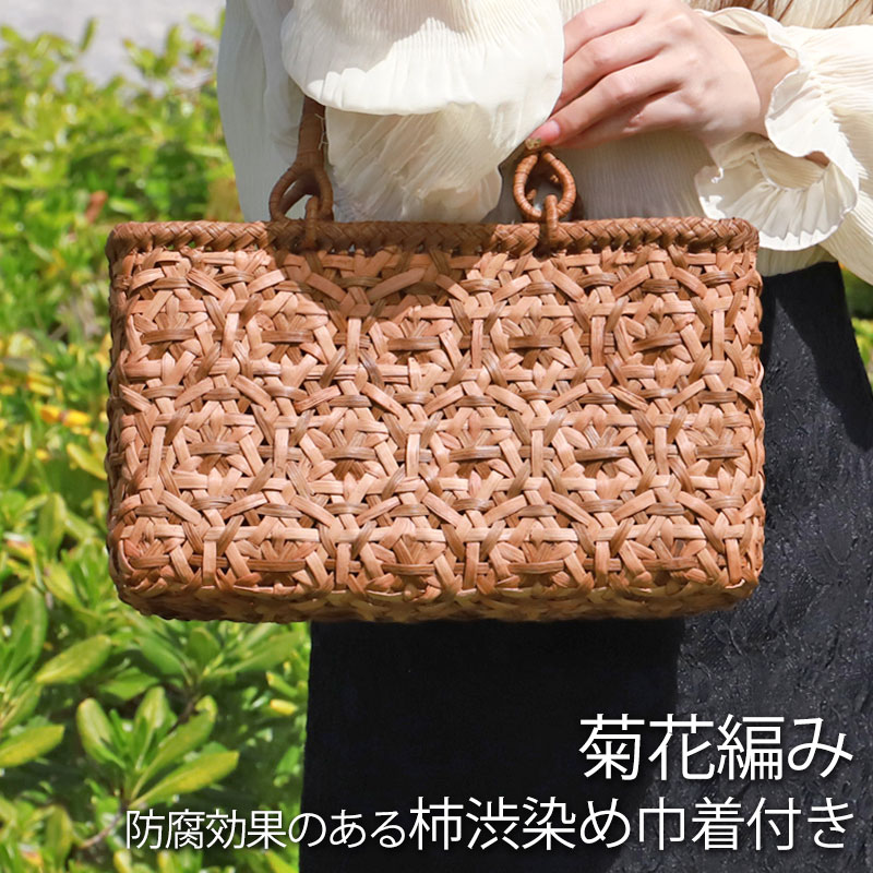 楽天市場】【50％OFF 3/4 20時〜】山葡萄 かごバッグ 1年保証付き 内布
