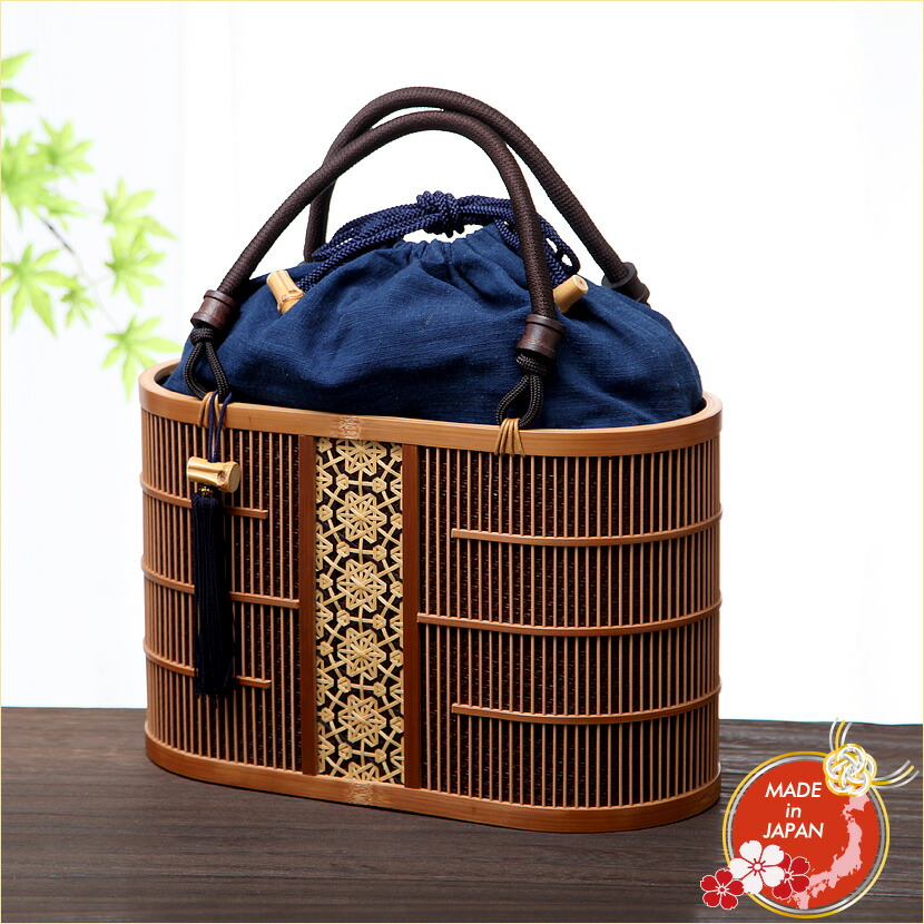 楽天市場】【3/1限定全品ポイント2倍】駿河竹千筋細工 手提げ バッグ