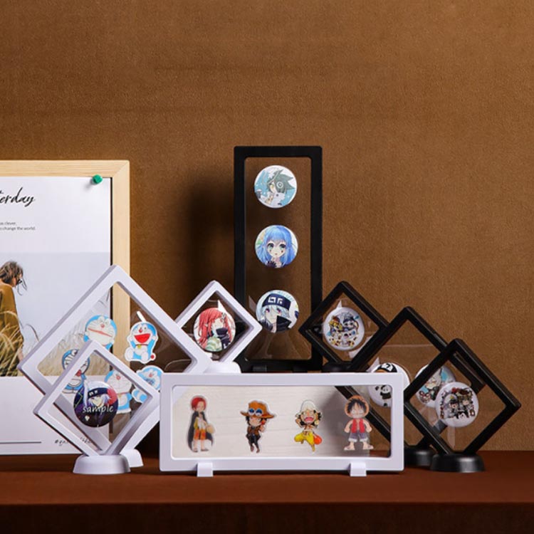 楽天市場】ディスプレイケース コレクションケース 缶バッジ入り 保護