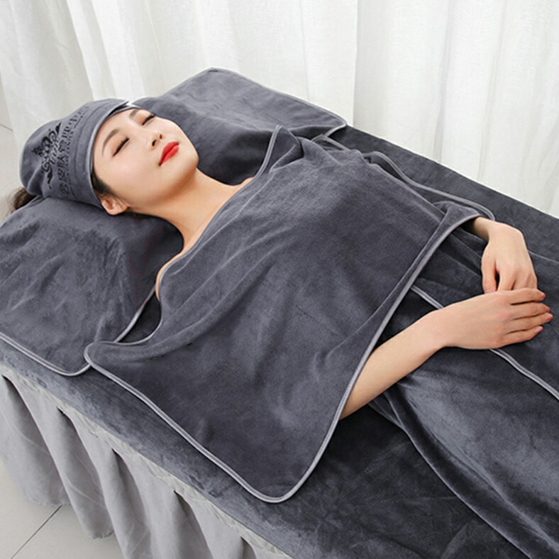 楽天市場】エステガウン 5点タオルセット ラップタオル 大人 マイクロ