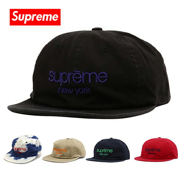 楽天市場】シュプリーム キャップ Supreme 帽子 SUPREME NEW YORK CAP