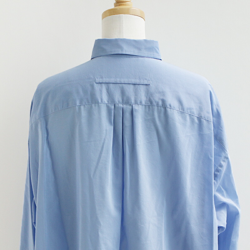 楽天市場】TICCA ティッカ コットンシルクスクエアビッグシャツ UNI