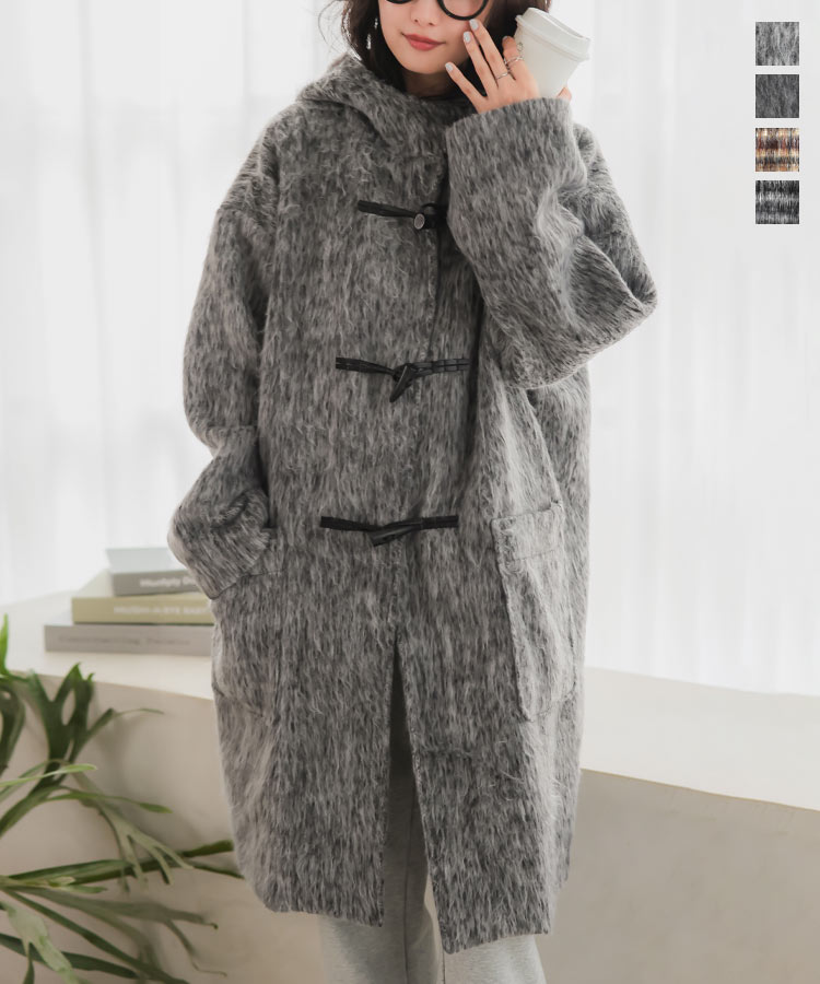 楽天市場】コート ダッフルコート ロングコート アウター ブルゾン