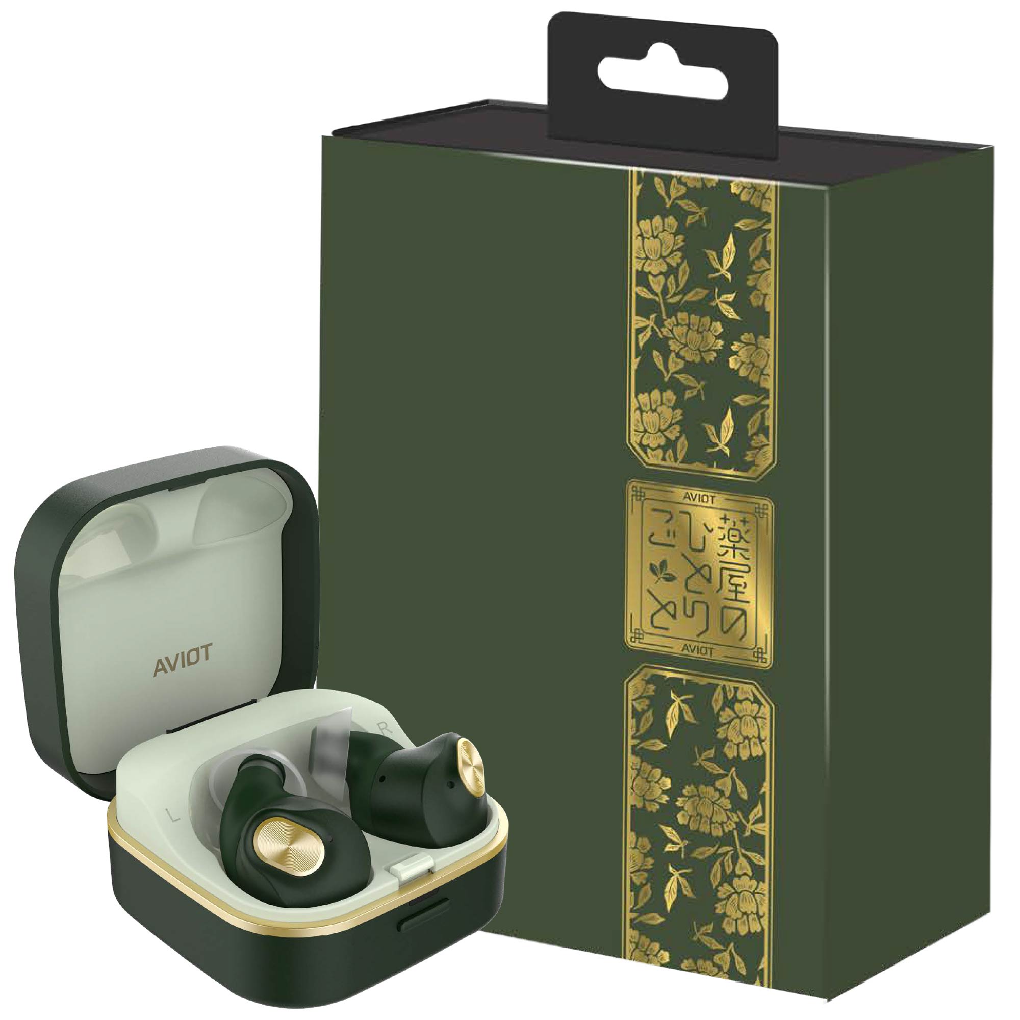 楽天市場】AVIOT 薬屋のひとりごと コラボ ワイヤレスイヤホン TE-Q3