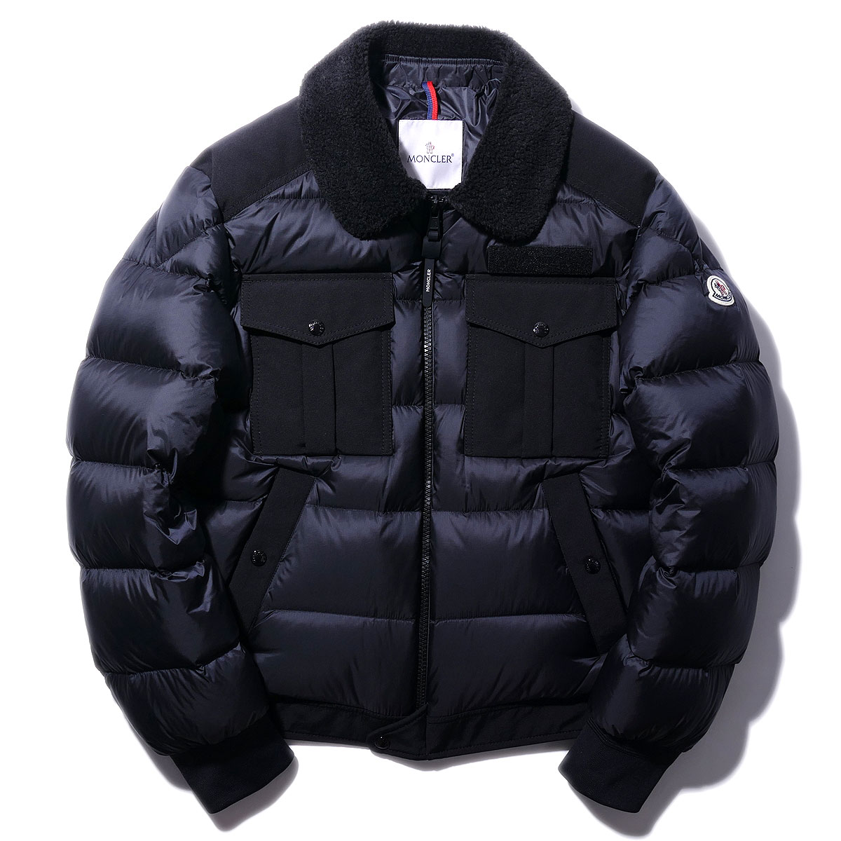 楽天市場】モンクレール ダウンジャケット CAMPEI 999ブラック MONCLER