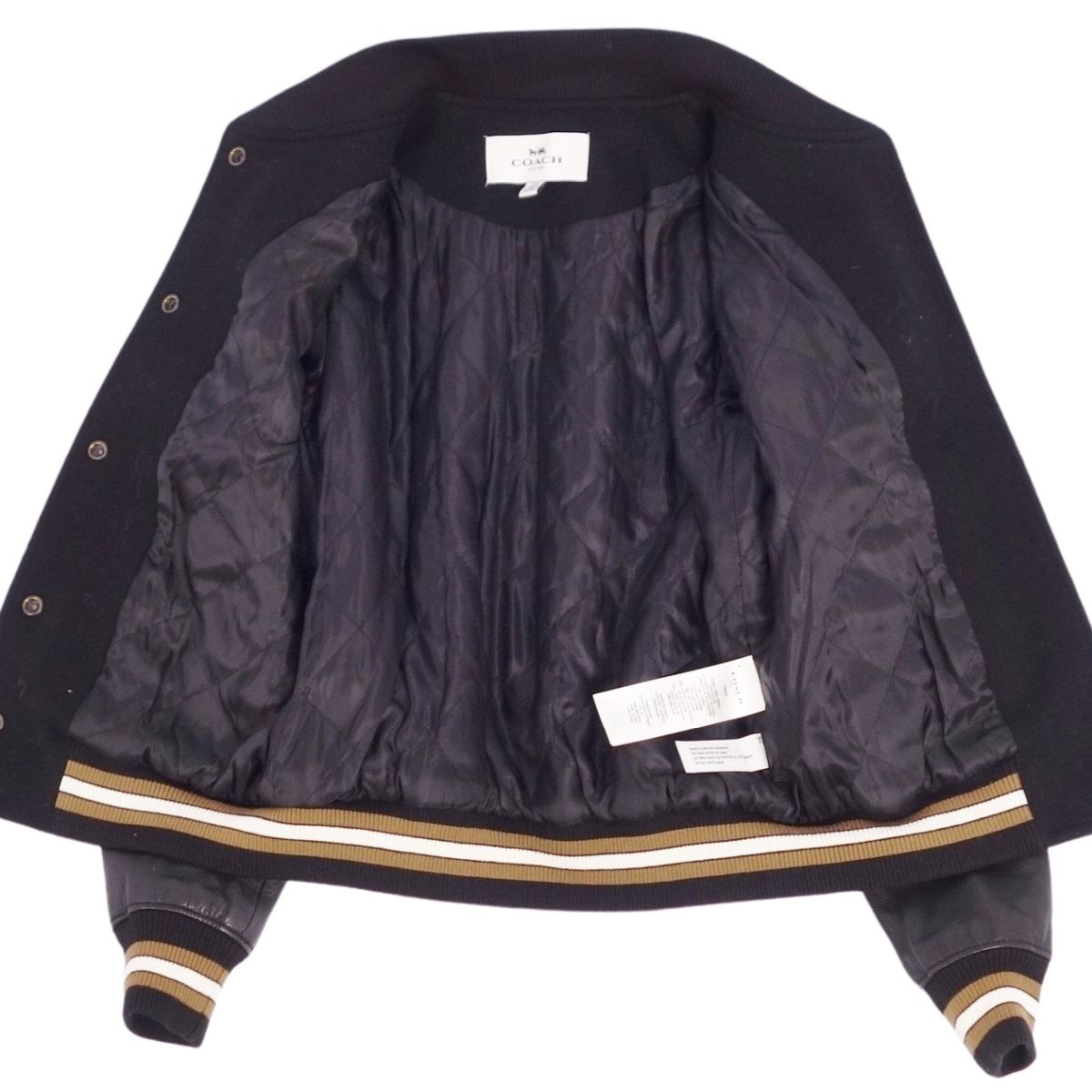 楽天市場】【極美品】コーチ COACH ジャケット ブルゾン スタジャン