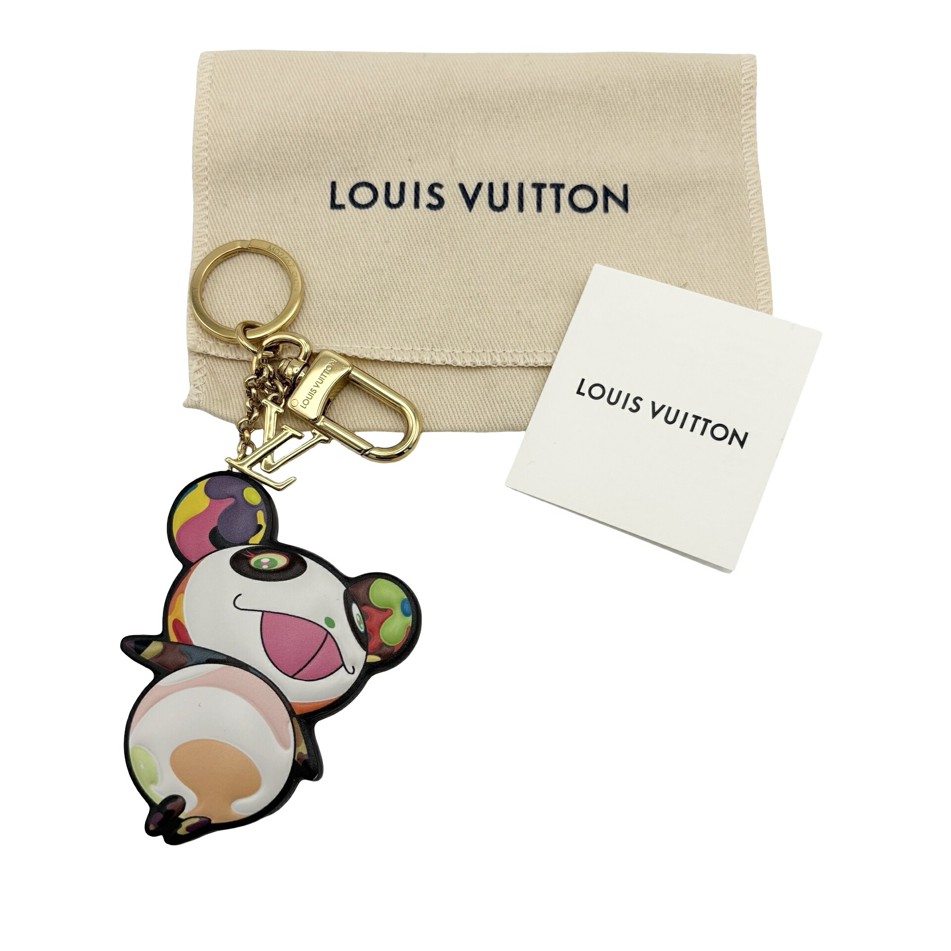 楽天市場】【中古】 LV×TM ルイヴィトン×村上隆 KEY HOLDER(M02467