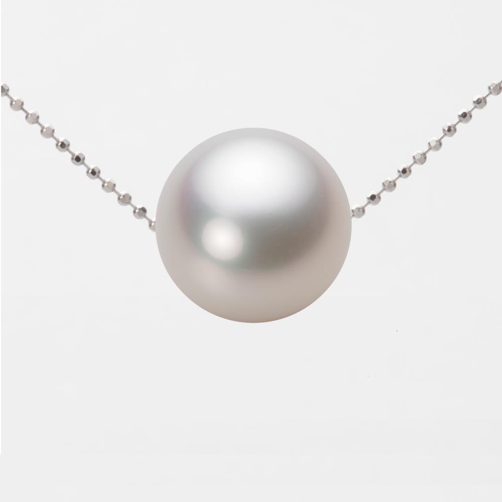 楽天市場】南洋真珠 パール ネックレス 一粒 13mm 白蝶 真珠