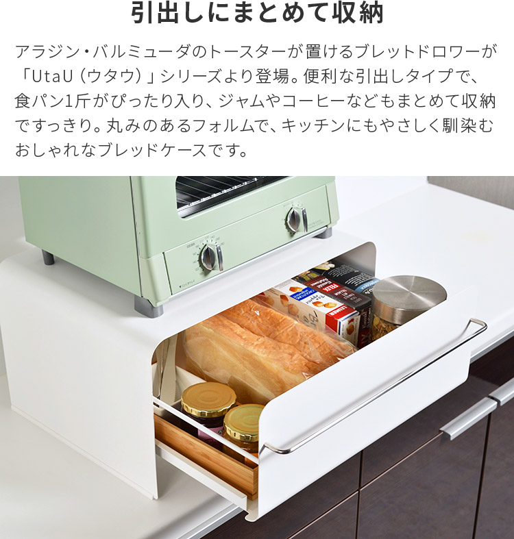 楽天市場】ブレッドドロワー UtaU ブレッドケース ウタウ パンケース