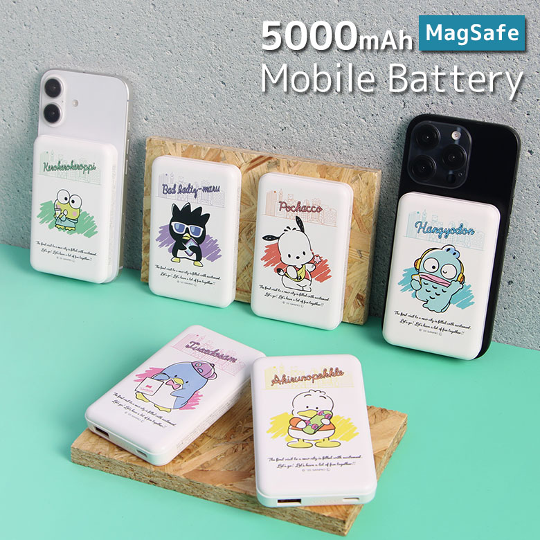 楽天市場】【PSE適合品】サンリオキャラクターズ MagSafe モバイル