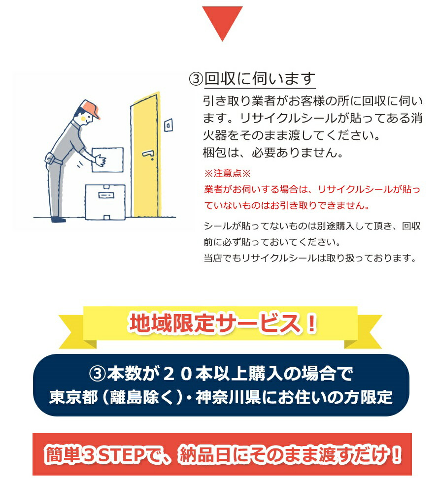 楽天市場】消火器 引き取り 無料 処分 廃棄 二酸化炭素消火器 消化器
