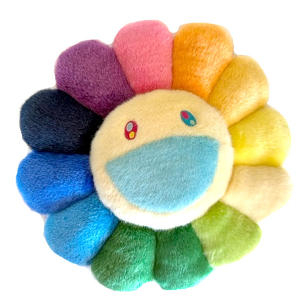 ヒカル×村上隆 コラボ フラワークッション 60cm ぬいぐるみ クッション