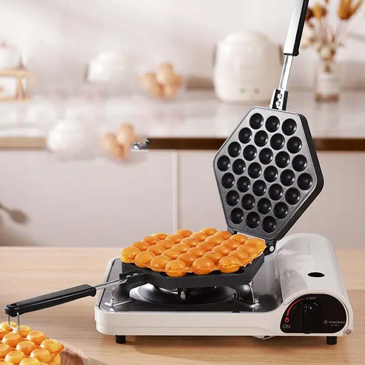 楽天市場】エッグワッフル フライパン 鶏蛋仔 パッフル バブルワッフル