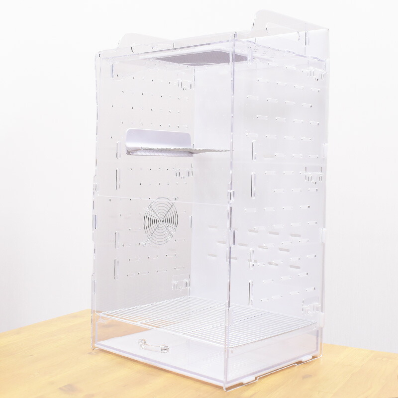 楽天市場】GEX アクリルルーム III 390Highフクロモモンガ/デグー用