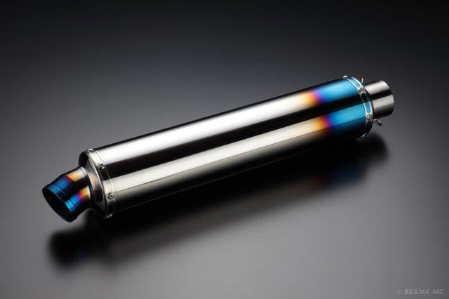 バイク用マフラー チタン サイレンサー スリップオン 汎用」の人気商品