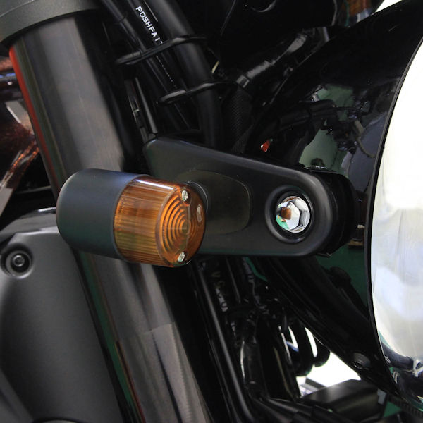 楽天市場】POSH クラシカル 71タイプ ウインカーキット ブラックボディ