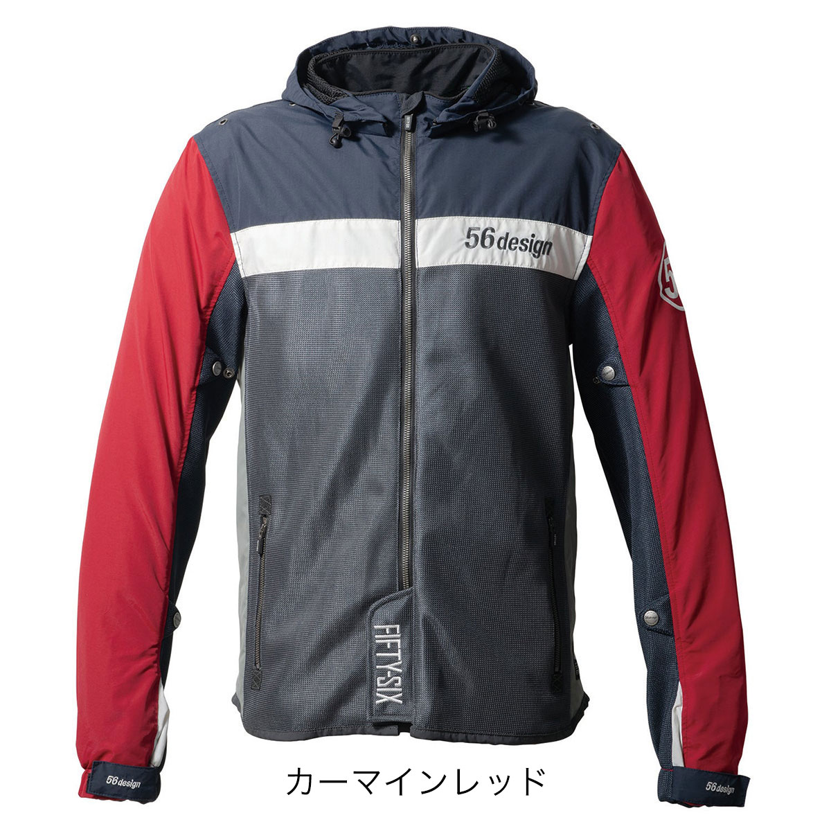 楽天市場】56デザイン ジャケット ハーフ メッシュ パーカー エヴォ 24