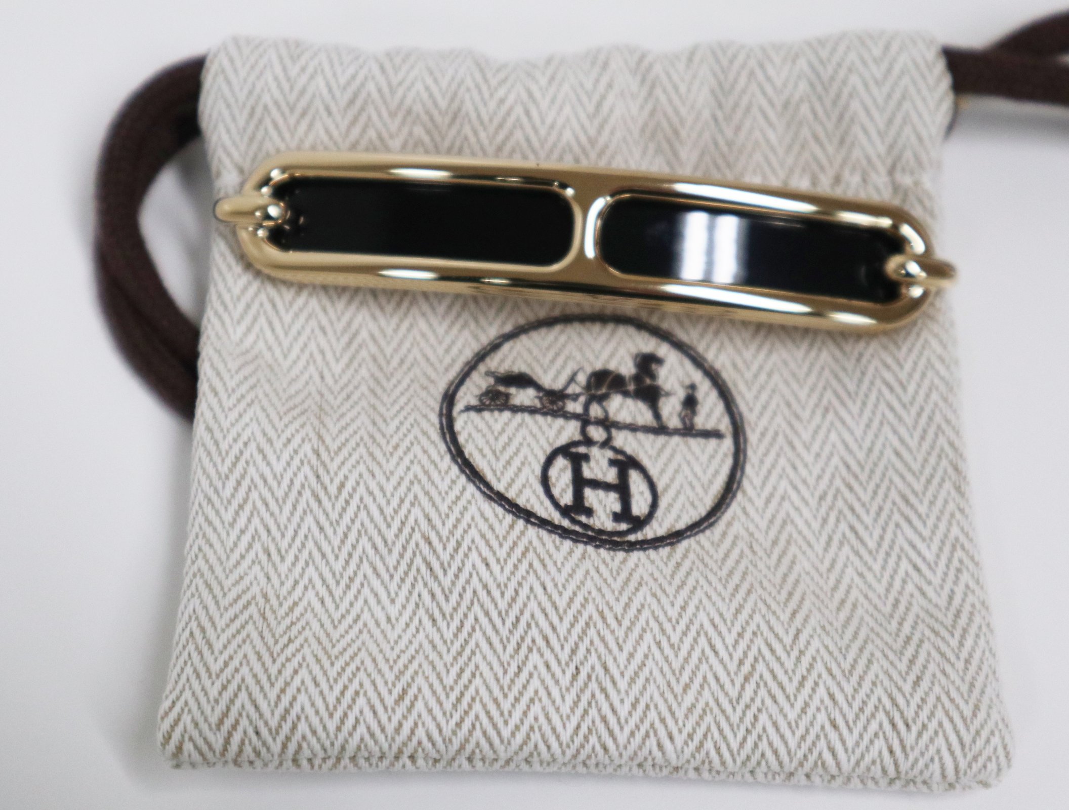 楽天市場】HERMES エルメス ヘアアクセサリー ルリ PM バレッタ