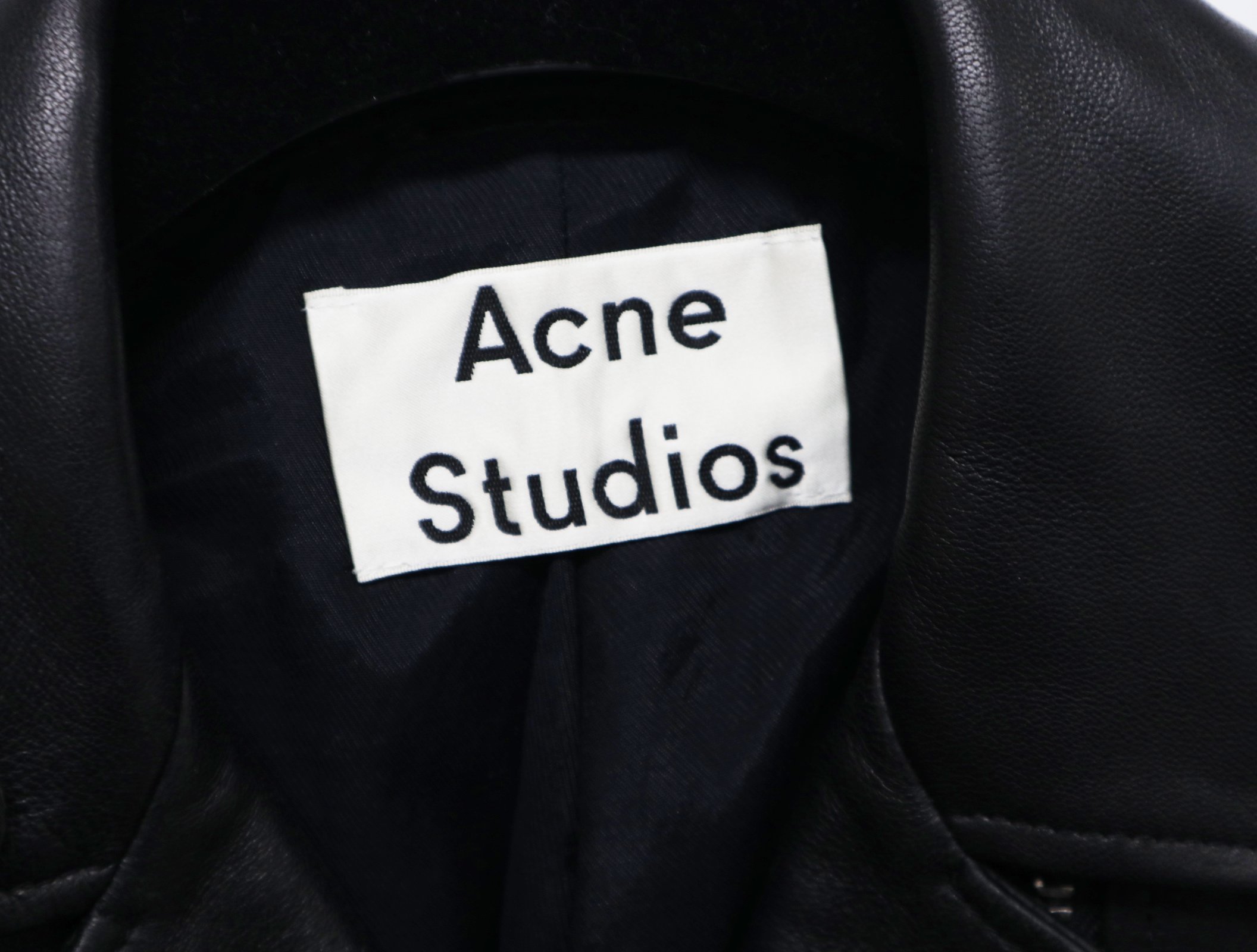 楽天市場】ACNE STUDIOS アクネストゥディオズ MOCK レザー ダブル