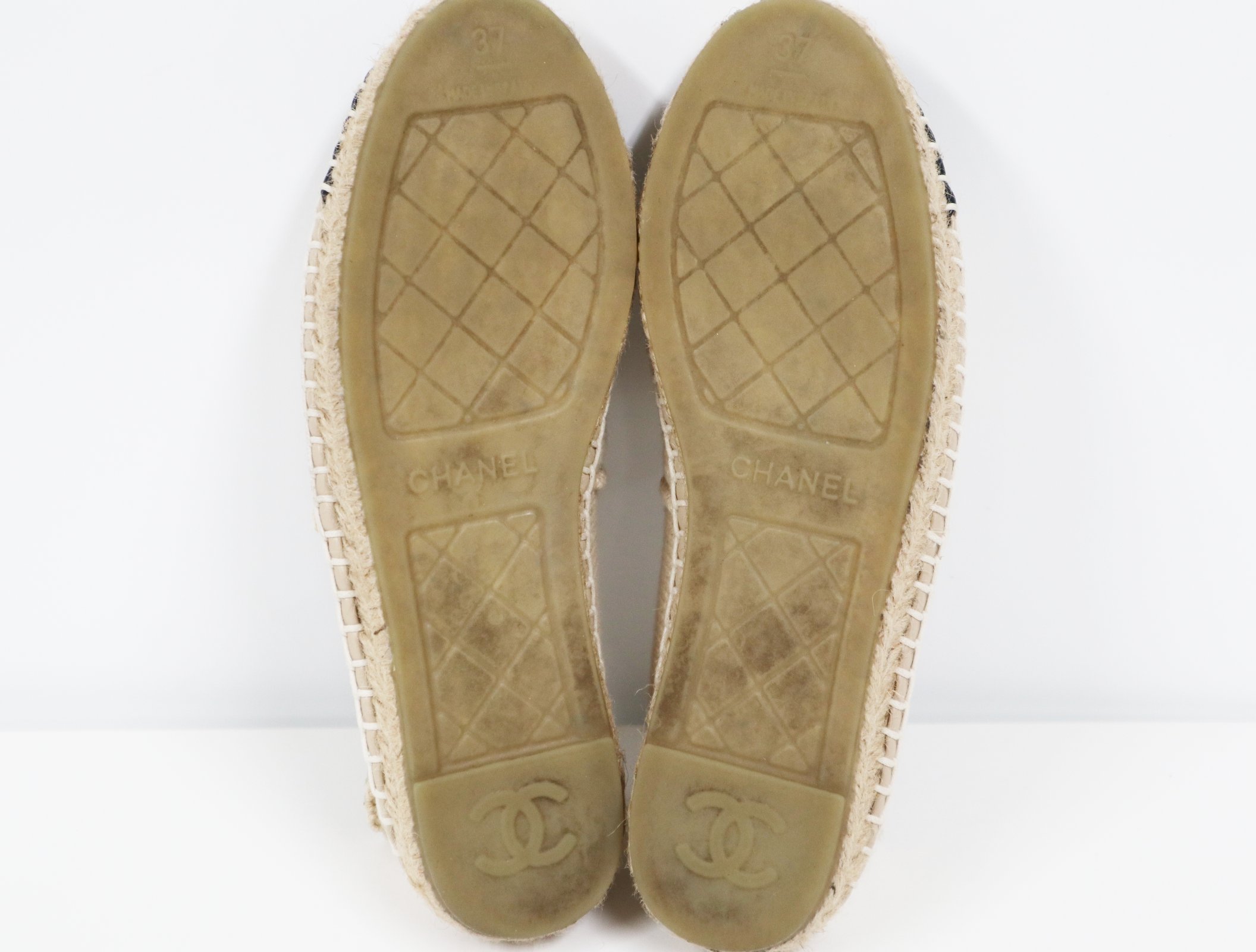 楽天市場】シャネル CHANEL エスパドリーユ G33215 ツイード シャネル