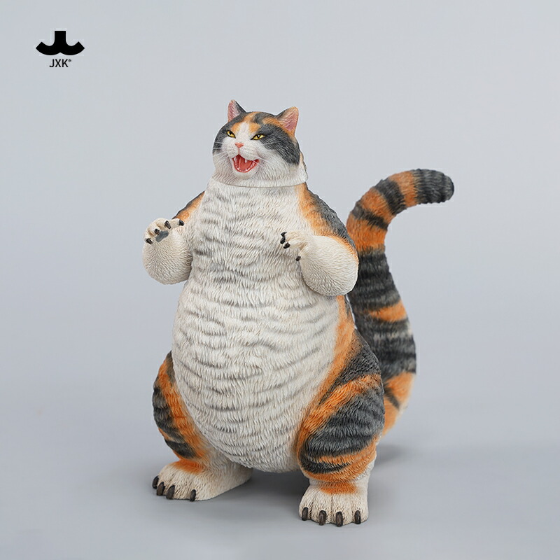 楽天市場】怪獣 猫 フィギュア ジオラマ 付き モンスターキャット 置物