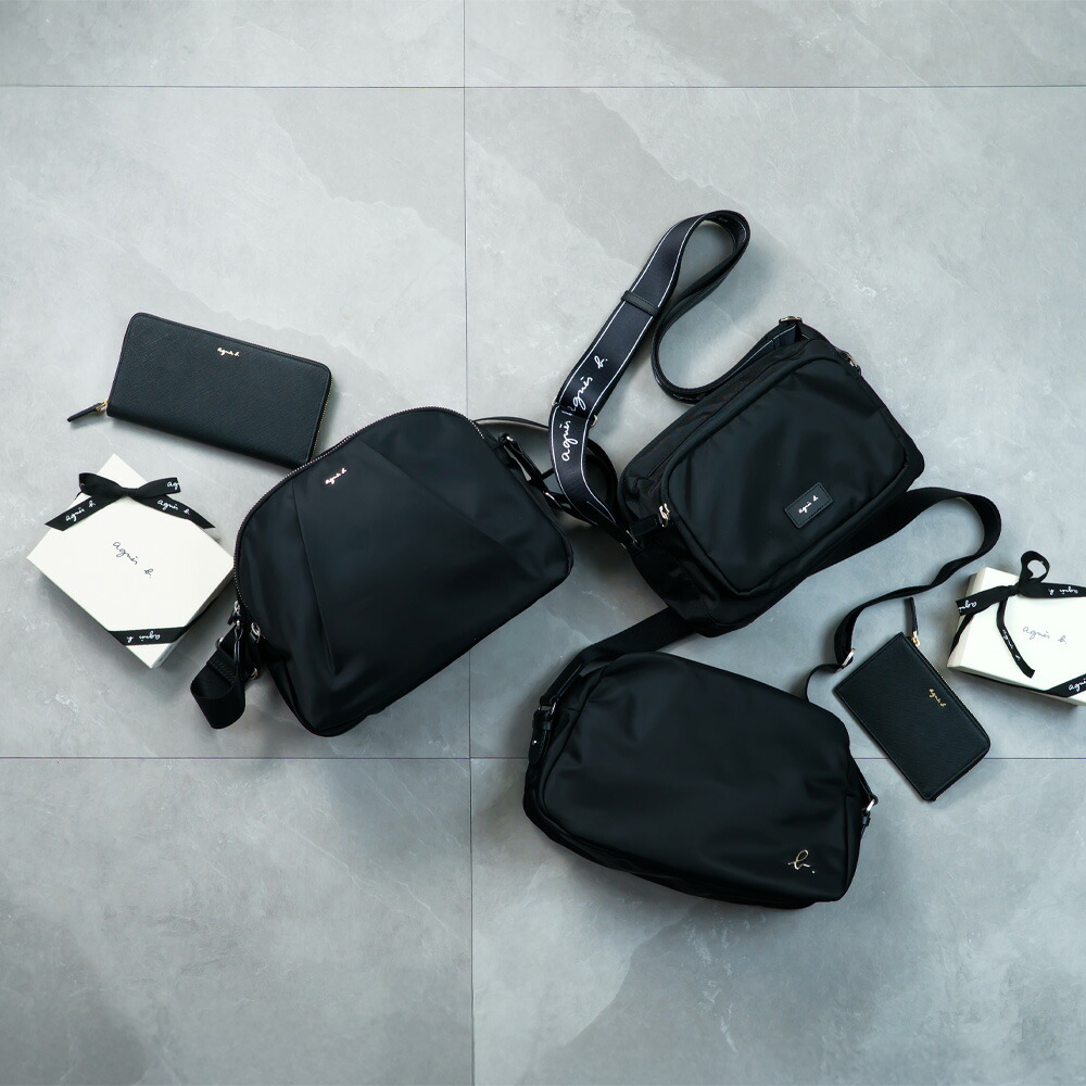 楽天市場】アニエスベー agnes b サコッシュ ショルダーバッグ