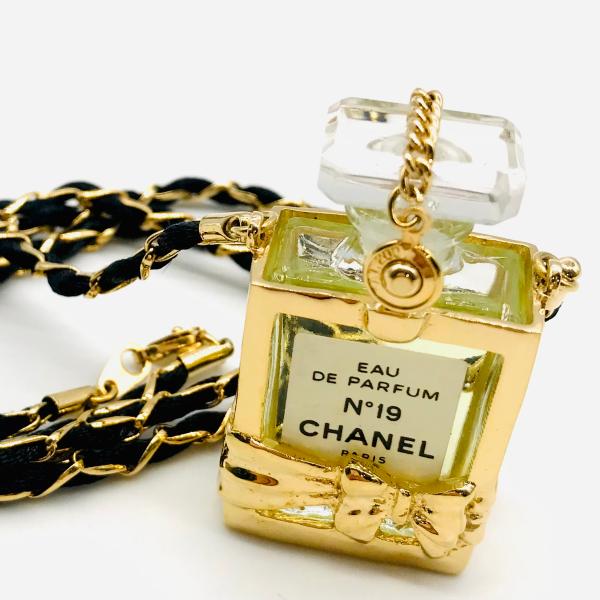 楽天市場】【中古】CHANEL シャネル 香水 ネックレス リボン NO19