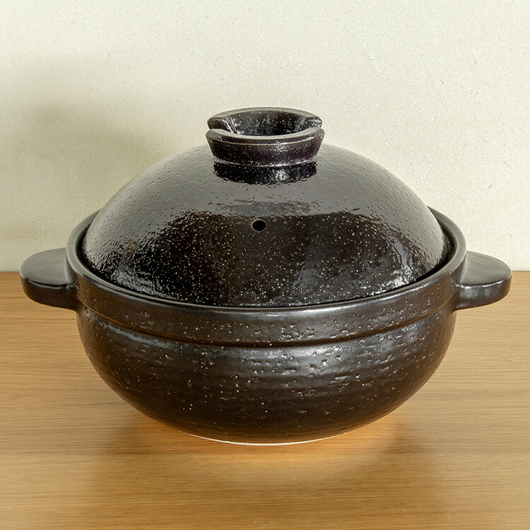 楽天市場】【公式限定取扱】 土鍋 かまどさんプレミアム 二合炊き 墨