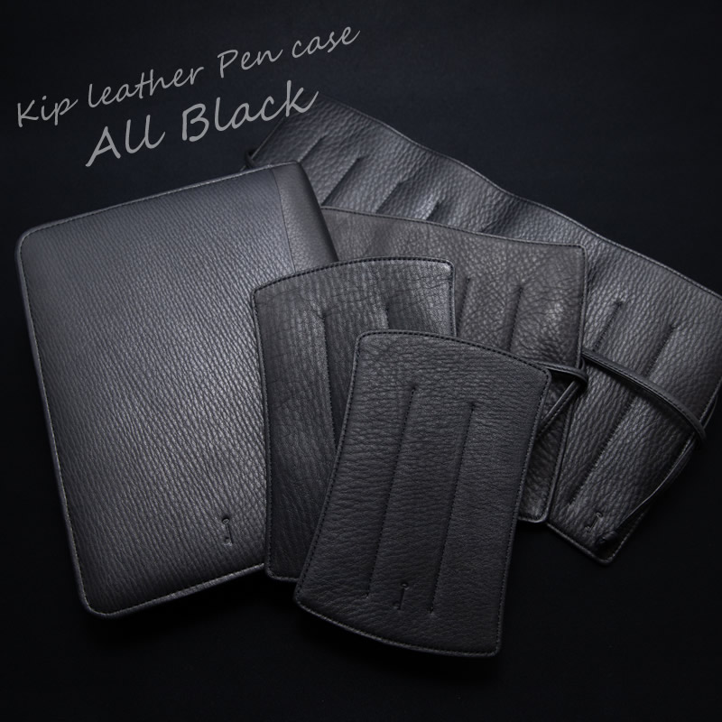 ナガサワ オリジナル キップレザー ロールペンケース 10本挿し