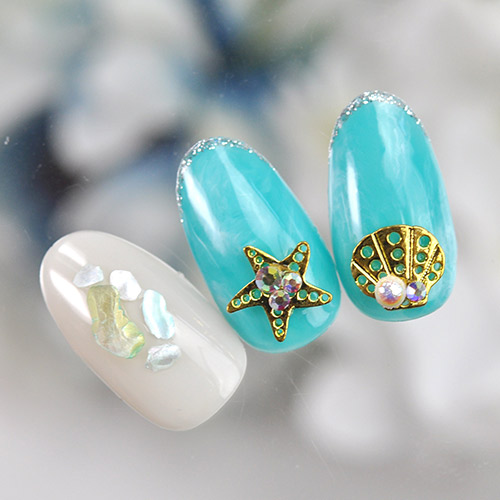 楽天市場】ネイルパーツ ゴールド ネイルジュエリー スターフィッシュ