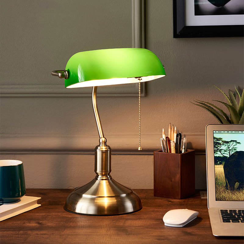 楽天市場】バンカーズランプ バンカーランプ デスクライト レトロ