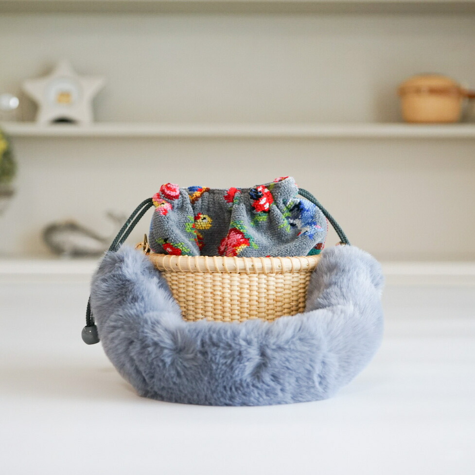 ミニナンタケットバスケット（人工象牙版）製作キットフルラッチ版ミニ