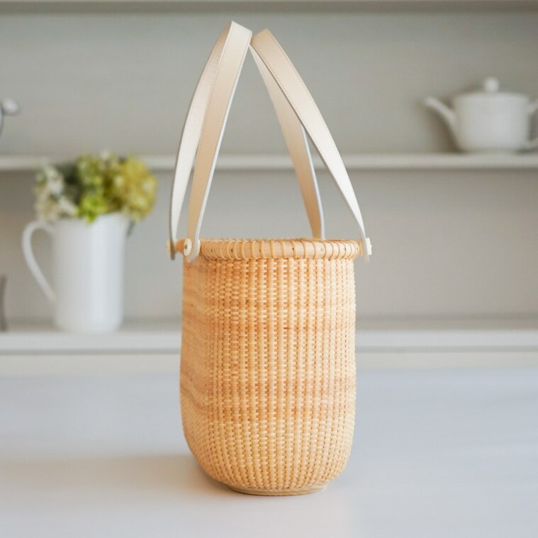 楽天市場】ナンタケット バスケット トートバッグ レザー 本革 【欧米