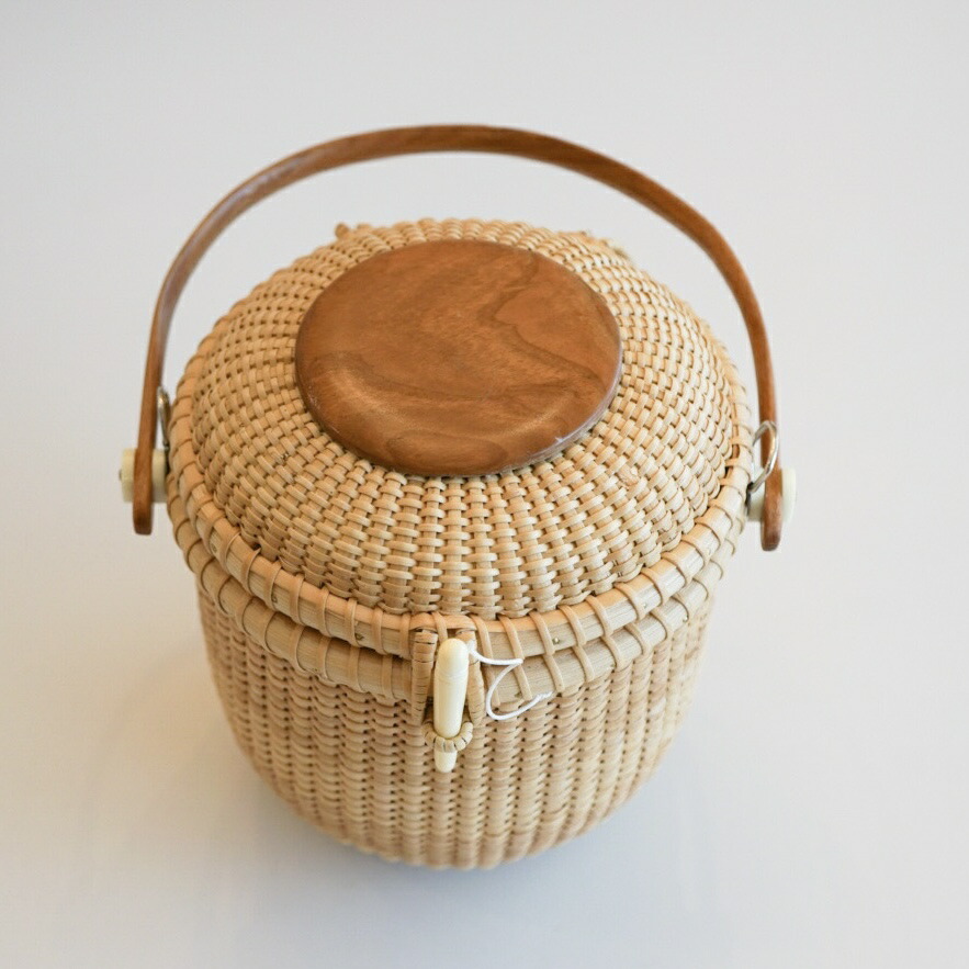 楽天市場】5インチ・ナンタケットバスケット・ラウンドパース・Dカン