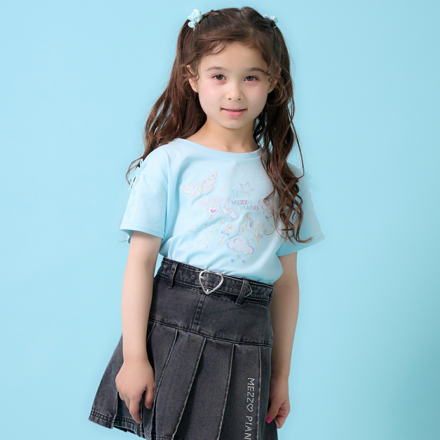 楽天市場】メゾピアノ(mezzo piano)エンジェルモチーフ 半袖Tシャツ