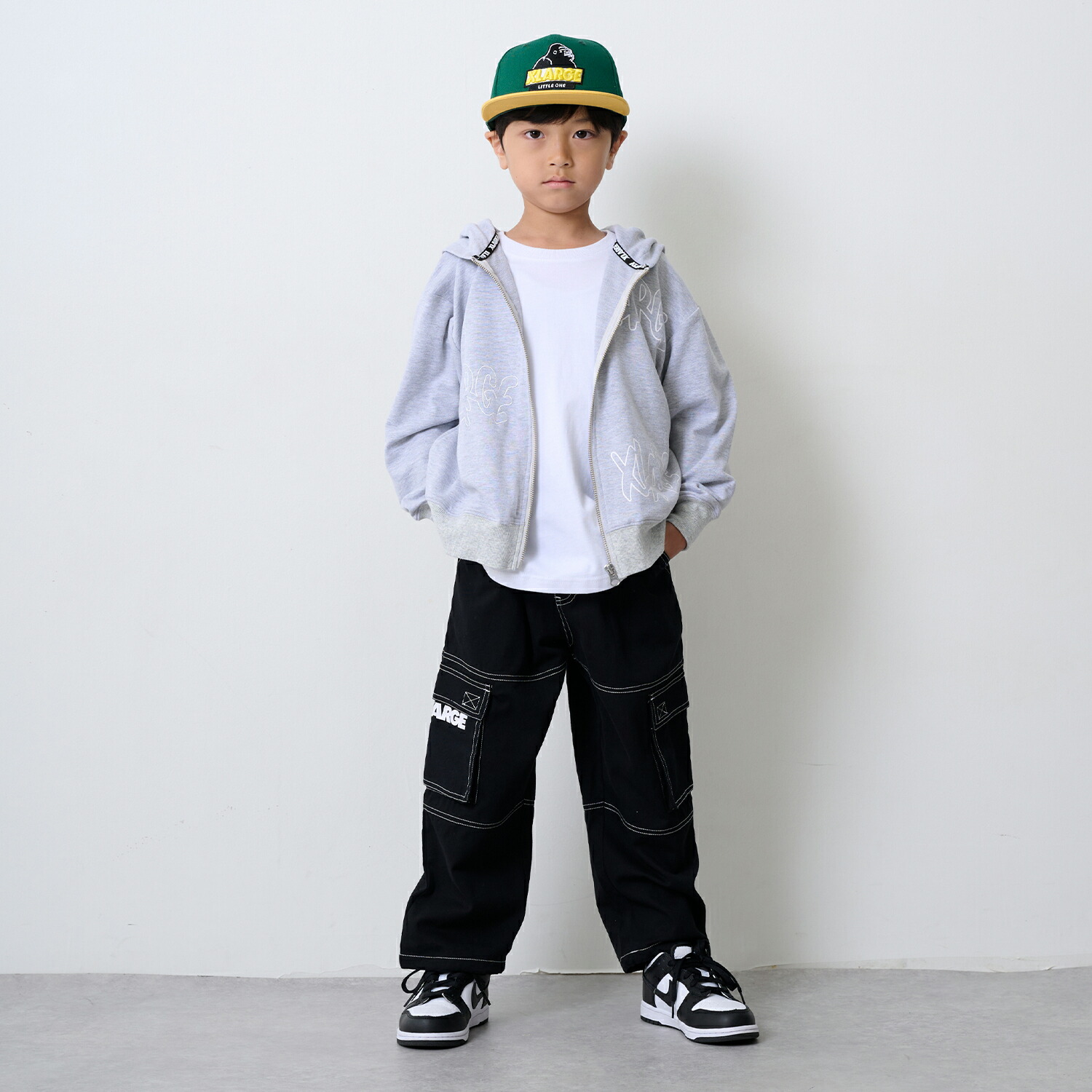 楽天市場】エクストララージ キッズ(XLARGE KIDS)総ロゴジップパーカー